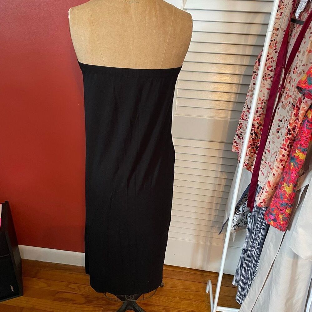 REFORMATION | black slit skirt/dress M/L - Picture 9 of 10